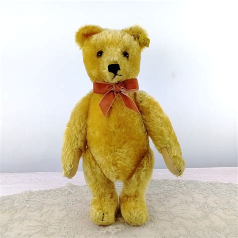 Steiff Original Teddy Bear With Ids 1950 To 1964 Vintage Etsy Canada