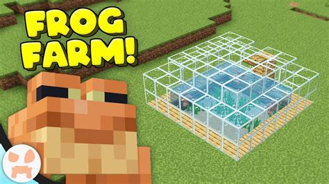 Designing A Minecraft 1 19 Frog Farm Youtube