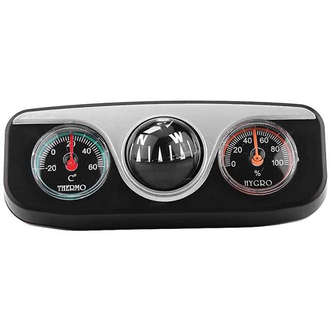 Multi Functional Compass Dash Mount Navigation Compass 3 In 1 Car Truck