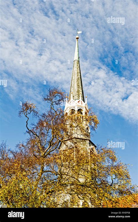 St Juergen Church In Heide Schleswig Holstein Northern Germany Stock