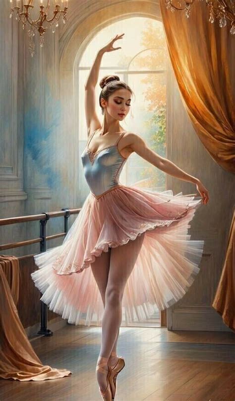 Pin By Christine Payro On Tableau Ballet Painting Ballerina Painting