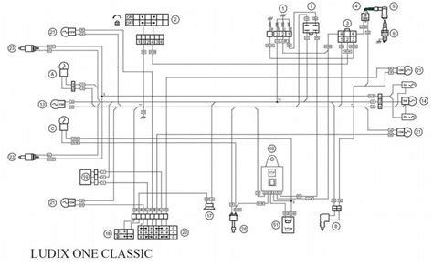 Schémas électriques pour Scooters Peugeot 50cc Scootcustom Scooter