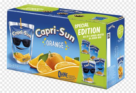 Capri Sun Jugo De Limón Bebidas Gaseosas Jugo Cara Comida Fruta Png