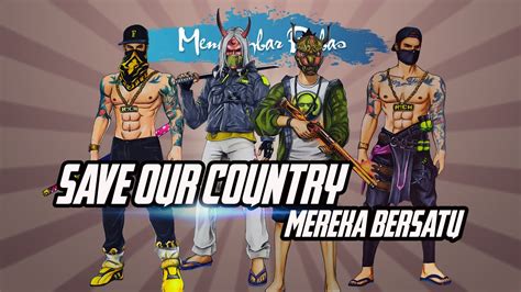 Youtuber Free Fire Bersatu Save Our Country Letda Budi01 Frontal