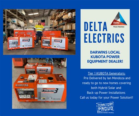 Generator Enquiry Delta NAE Northern Territory