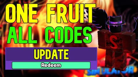 All One Fruit Codes Roblox One Fruit Simulator Codes April