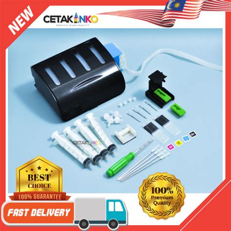 Color Ciss Tank Continuous Ink Supply System For Inkjet Printer Ink