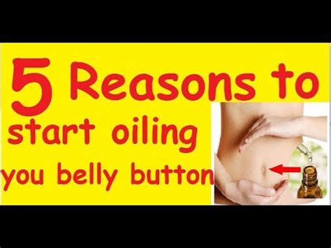 5 Reasons You Should Start Belly Button Oiling YouTube