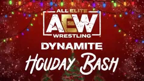 Aew Dynamite Holiday Bash Matches Announced For Next Week Pwmania