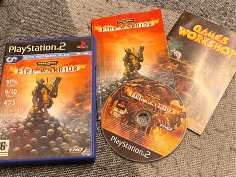 Warhammer 40000 40k Fire Warrior Sony Playstation 2 Ps2 Complete Pal