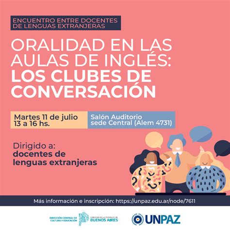 Encuentro Entre Docentes De Lenguas Extranjeras Oralidad En Las Aulas