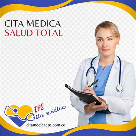 Cita Médica Salud Total 2024 🩺 Agendar Cita Médica 👩‍⚕️