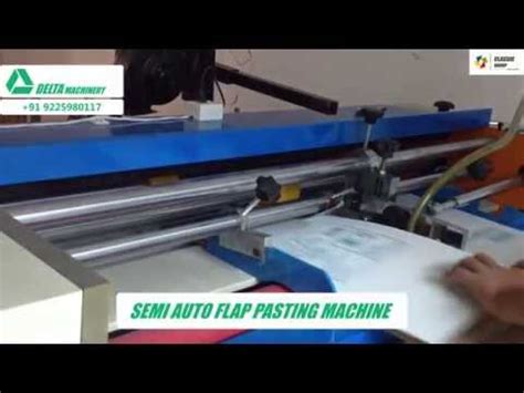 Flap Pasting Machine At Best Price In India