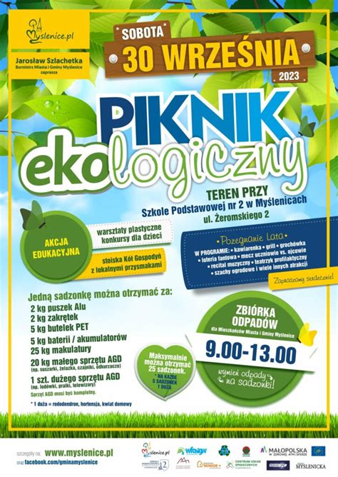 Piknik Ekologiczny Ju Pa Dziernika Mo Na Wymieni Odpady Na