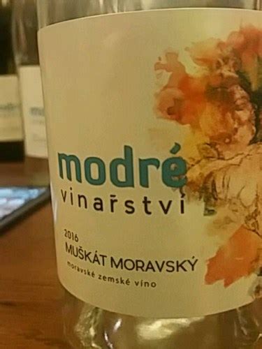 Modr Vina Stv Mu K T Moravsk Moravsk Zemsk V No Vivino Us