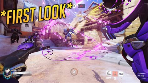 New Overwatch Ramattra In Game Look Abilities Youtube