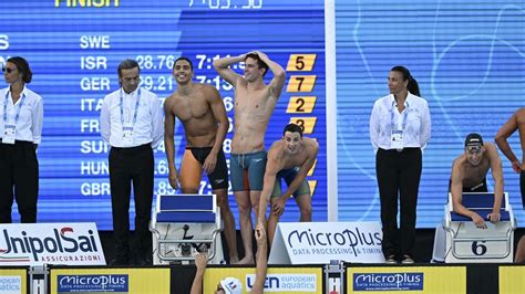 Video Championnats Deurope De Natation Deux Premi Res