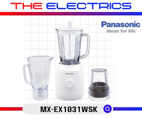 Panasonic L Twin Jug Blender With Dry Mill Mx Ex Wsk Mx Ex