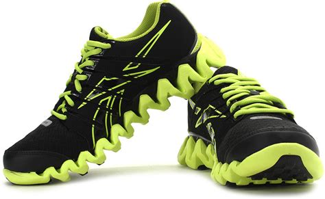 Reebok Zigtech Shark 3.0 Running Shoes - Buy Black, Green, Yellow Color ...