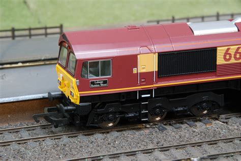 Hornby R2651 Class 66 Lafarge Buddon Wood Ews Oo Gauge Diesel Locomotive