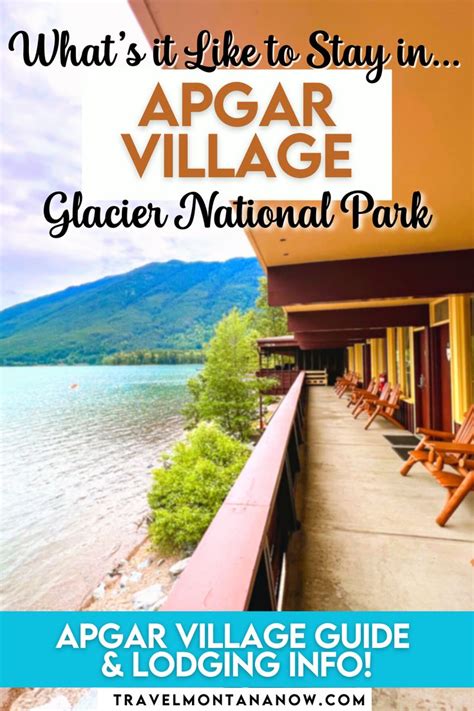 An Advertisement For The Agar Village Visitor S Guide And Lodging Info Page With Text Overlay