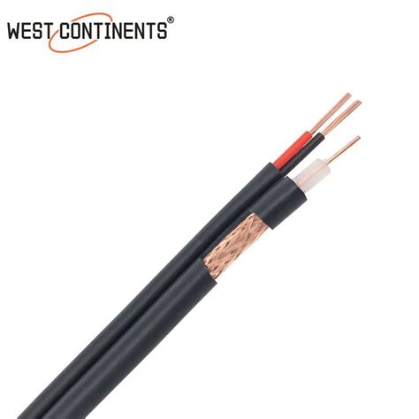 Composite Siamese Coaxial Cable For Satellite Monitor CCTV Camera Rg59