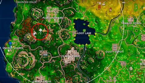 Fortnite Treasure Map Snobby Shores Map Of The Usa With State Names