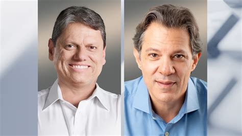 Tarcísio De Freitas E Fernando Haddad Vão Ao 2º Turno Em Sp Eleições