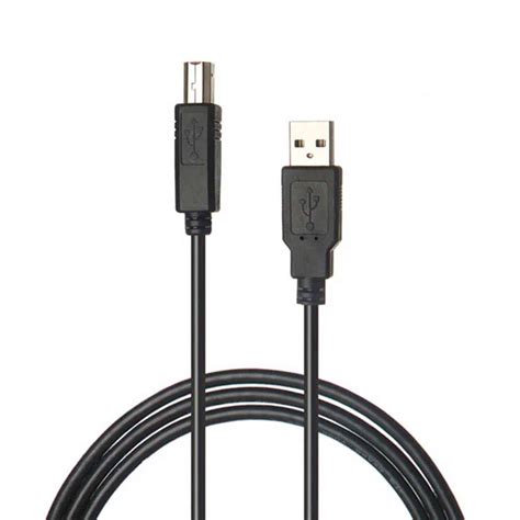 USB 2 0 Kabel Typ A Hane Typ B Hane 1 5m Skrivarkabel Svart