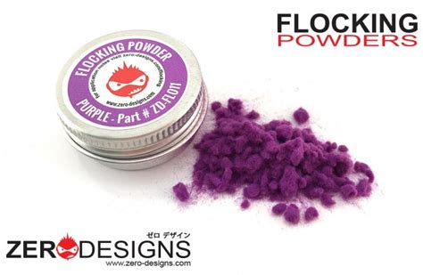 Flocking Powder - Purple | ZD-FL011 | Zero Designs