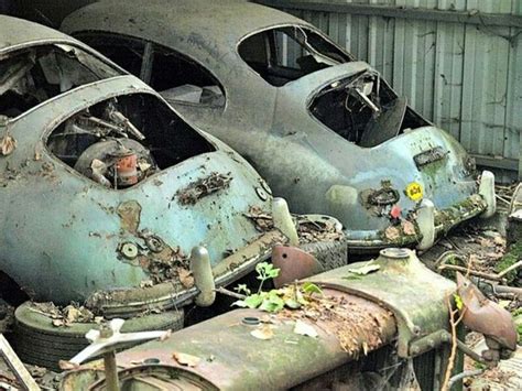 Porsche Barn Finds Abandoned Cars Porsche Porsche Cars