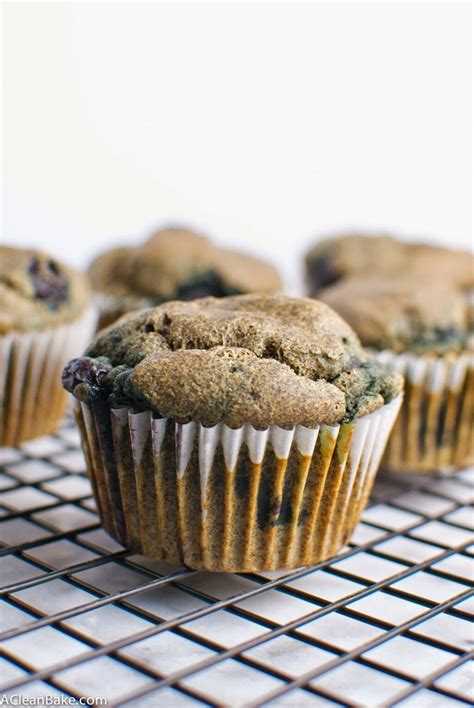 Buckwheat Blueberry Muffins A Clean Bake