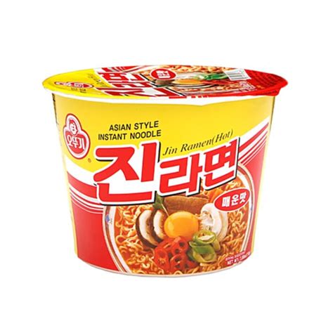 Ottogi Jin Ramen Hot Big Cup 110g Oceanic Supermarket