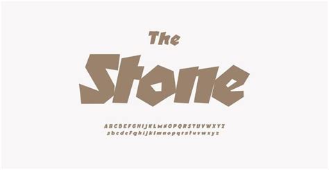 Stone Font Vector Art, Icons, and Graphics for Free Download