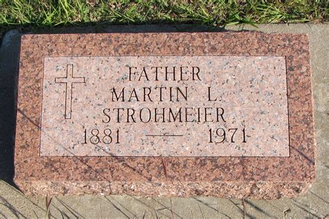 Martin Luther Strohmeier 1881 1971 Find A Grave Memorial