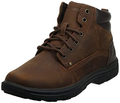 Men S Skechers Relaxed Fit Segment Garnet Boot Brickseek