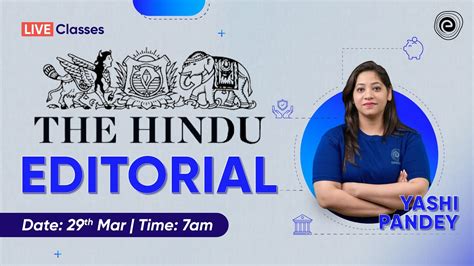 29 March 2023 The Hindu Editorial The Hindu Editorial Analysis