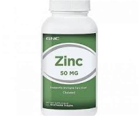 Gnc Zinc 50 Mg X 100 Tablete Forte Vita Farm