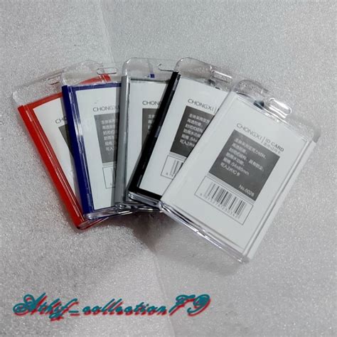 Jual Tempat Id Card Akrilik Holder Kartu Id Card Akrilik Warna Shopee