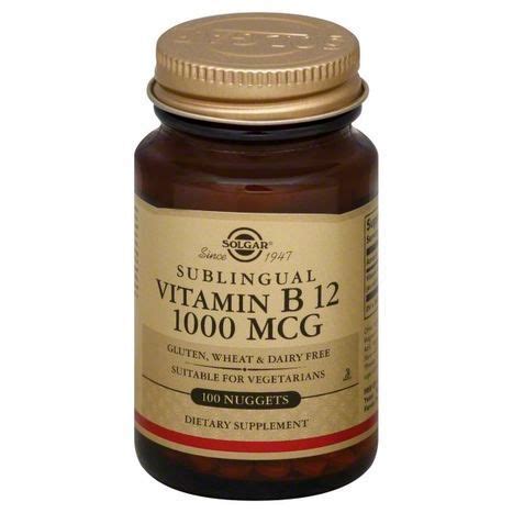 Buy Solgar Vitamin B Sublingual Mcg Online Mercato