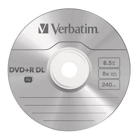 Verbatim DVD R DL 8 5GB 8x 10Pcs Pack Amars Limited