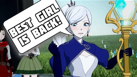 Rwby Volume 8 But Only When Weiss Speaks Youtube