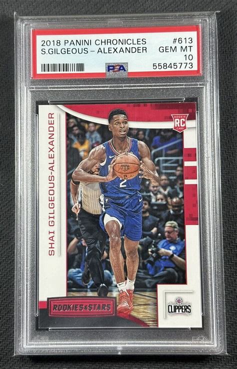 Shai Gilgeous Alexander Chronicles Rookies Stars Price