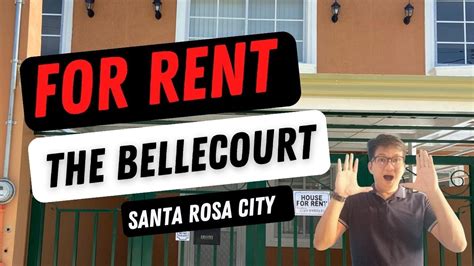 Rental Unit The Bellecourt Santa Rosa City Laguna Youtube