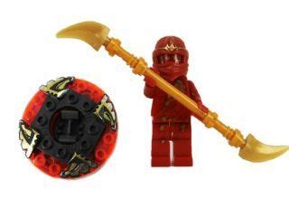 Ninjago Red Ninja Ninjago Red NRG Kai Ninja Loose Figure Building Toy