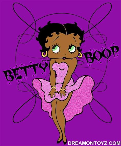 Pin By Heather Lynn On Purple Betty Boop Pictures Black Betty Boop