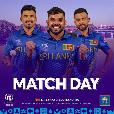 Sri Lanka Cricket 🇱🇰 On Twitter Match Day In Bulawayo 🏏 Sri Lanka 🇱🇰