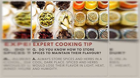 How To Store Spices Cooking Tips