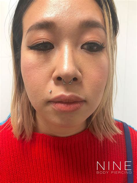 Nine Body Piercing Blog Septum With Anatometal Circular Barbell セプタム