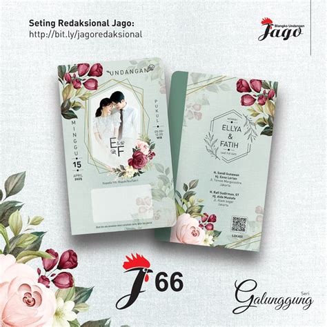 Pcs Kertas Blangko Undangan Nikah Jago Design Menarik Ready